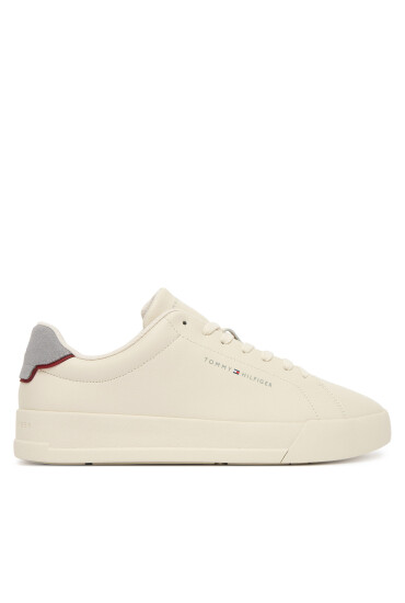 Tommy Hilfiger Сникърси Th Court Detail Ess FM0FM05367 Екрю - Mera.bg