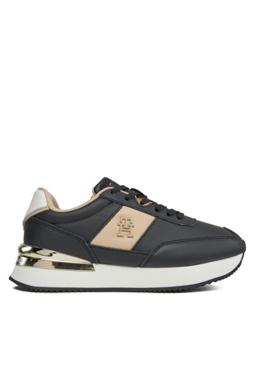 Tommy Hilfiger Сникърси Th Elevated Feminine Runner Hw FW0FW07830 Черен - Mera.bg