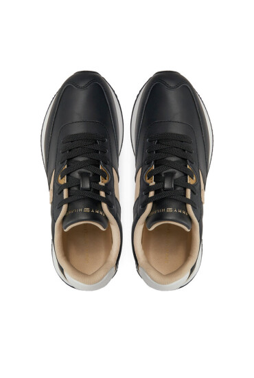 Tommy Hilfiger Сникърси Th Elevated Feminine Runner Hw FW0FW07830 Черен - Mera.bg