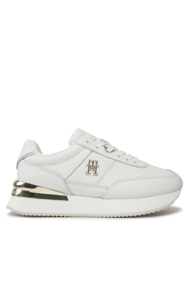 Tommy Hilfiger Сникърси Th Elevated Feminine Runner Hw FW0FW07830 Бял - Mera.bg