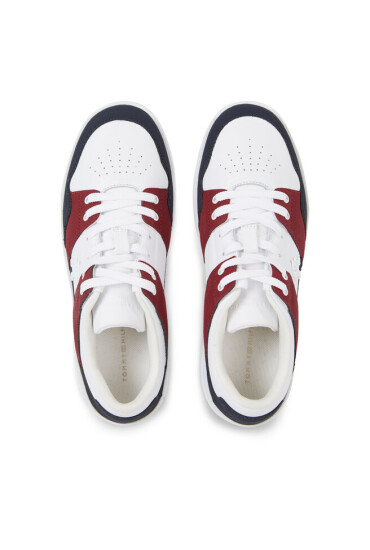 Tommy Hilfiger Сникърси Th Lo Basket Sneaker FW0FW07309 Син - Mera.bg