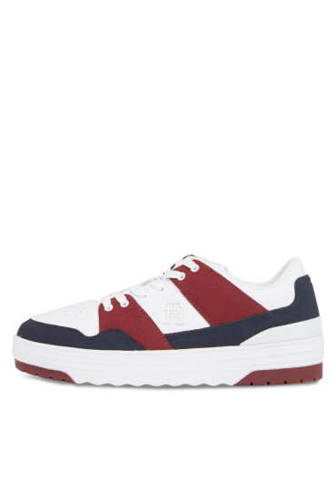 Tommy Hilfiger Сникърси Th Lo Basket Sneaker FW0FW07309 Син - Mera.bg