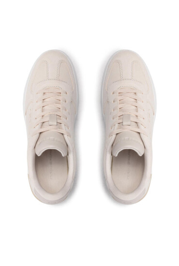 Tommy Hilfiger Сникърси Th Signature Suede Sneaker FW0FW06518 Бежов - Mera.bg