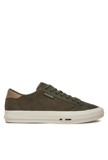Tommy Hilfiger Сникърси Vulc Street Low FM0FM05458 Зелен - Mera.bg