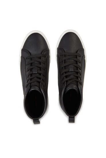 Tommy Hilfiger Сникърси Vulc Th Leather Sneaker Hi FW0FW07550 Black BDS - Mera.bg