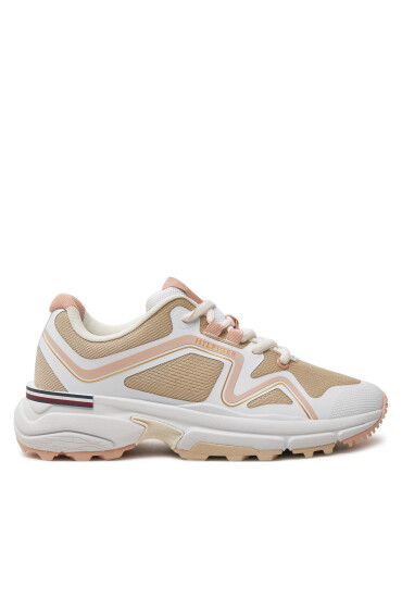Tommy Hilfiger Сникърси Womens Trail Runner FW0FW08202 Бежов - Mera.bg