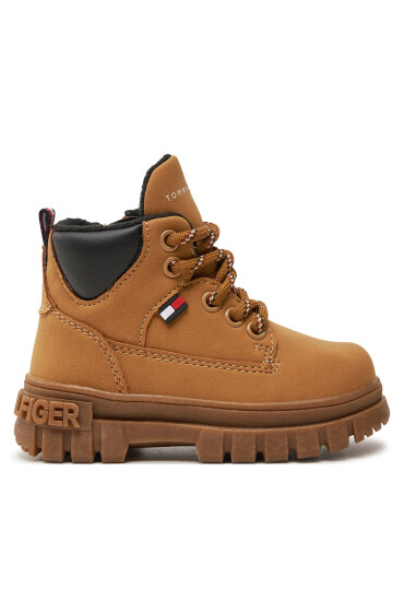 Tommy Hilfiger Туристически oбувки Lace Up Bootie T1X5-33705-1269206 Кафяв - Mera.bg