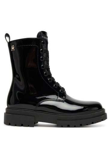 Tommy Hilfiger Туристически oбувки Lace-Up Bootie T4A5-34025-0775 S Черен - Mera.bg