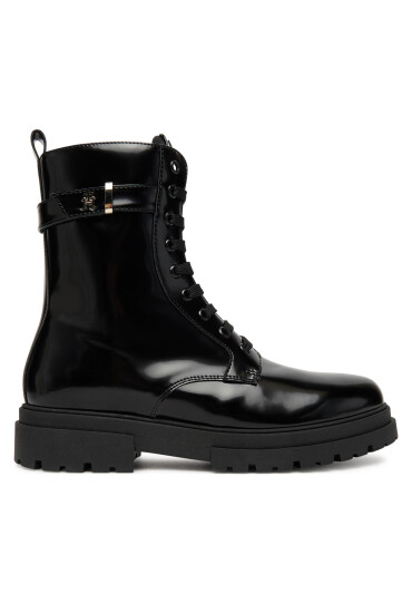 Tommy Hilfiger Туристически oбувки Lace-Up Bootie T4A5-34028-1453 D Черен - Mera.bg