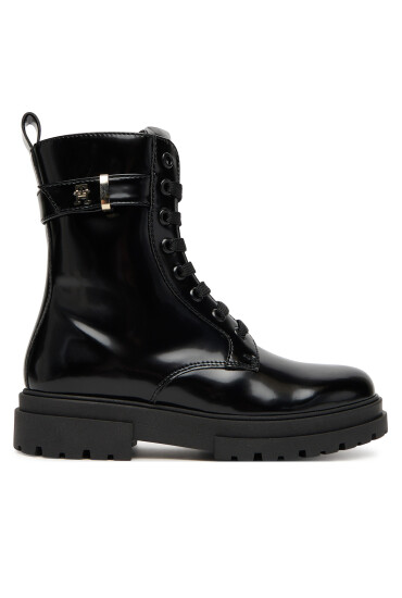 Tommy Hilfiger Туристически oбувки Lace-Up Bootie T4A5-34028-1453 S Черен - Mera.bg