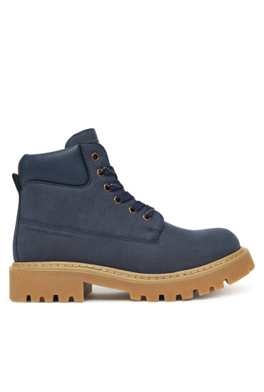 Tommy Hilfiger Туристически oбувки T3X5-34125-1269 D Тъмносин - Mera.bg