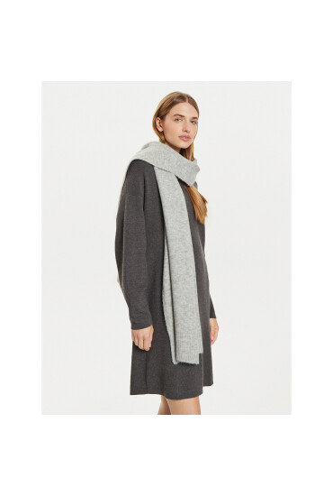 Tommy Hilfiger Зимен шал Luxe AW0AW16646 Сив - Mera.bg
