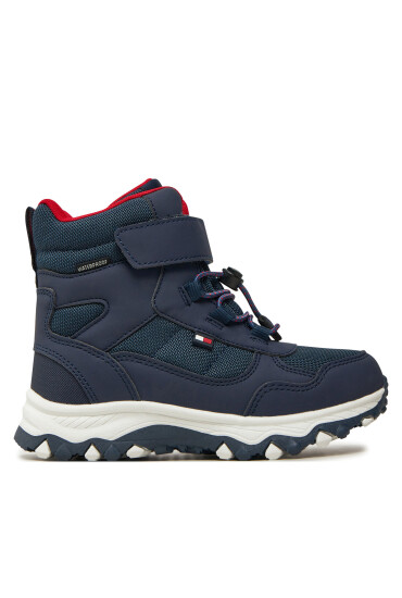 Tommy Hilfiger Зимни обувки Fur Boot T1X5-33710-1492 S Тъмносин - Mera.bg