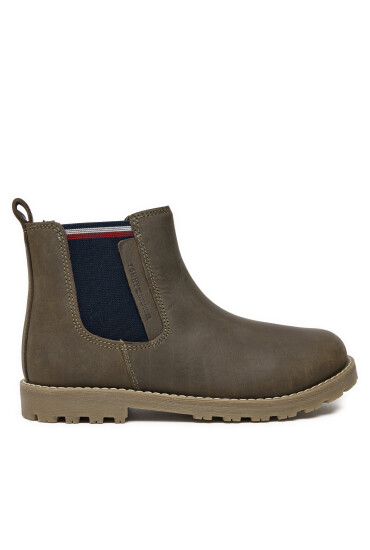 Tommy Hilfiger Зимни обувки T1X5-33700-0124 S Зелен - Mera.bg