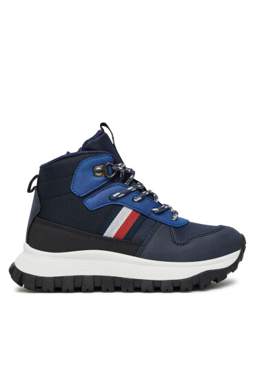 Tommy Hilfiger Зимни обувки T3B9-33680-1696A M Тъмносин - Mera.bg