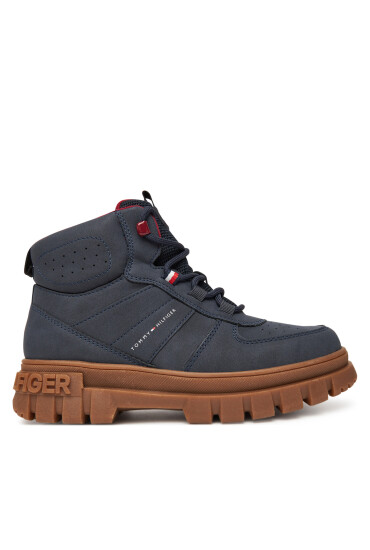 Tommy Hilfiger Зимни обувки T3X5-34129-1696 D Тъмносин - Mera.bg