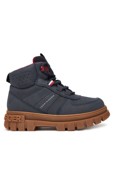Tommy Hilfiger Зимни обувки T3X5-34129-1696 S Тъмносин - Mera.bg