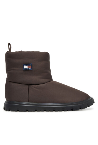 Tommy Jeans Апрески Tjw Snow Boot EN0EN02823 Кафяв - Mera.bg