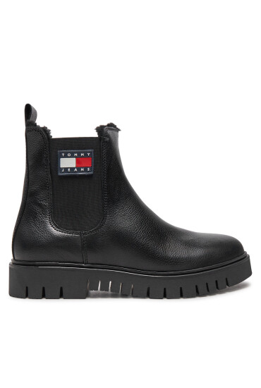 Tommy Jeans Боти тип челси Chelsea EN0EN02626 Черен - Mera.bg
