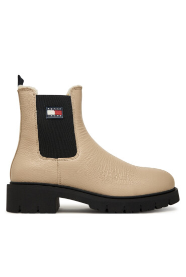 Tommy Jeans Боти тип челси Tjw Chelsea Boot Wl EN0EN02826 Екрю - Mera.bg