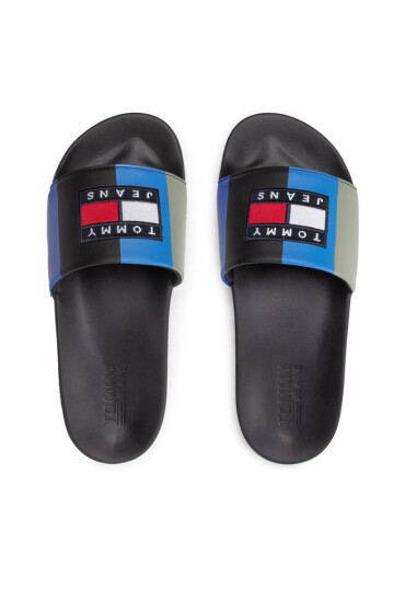Tommy Jeans Чехли Block Archive Poolslide EM0EM01048 Black BDS - Mera.bg