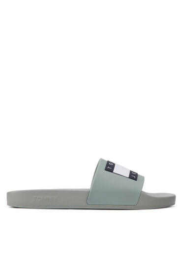 Tommy Jeans Чехли Mens Flag Pool Slide EM0EM01021 Faded Willow PMI - Mera.bg