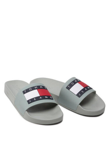 Tommy Jeans Чехли Mens Flag Pool Slide EM0EM01021 Faded Willow PMI - Mera.bg
