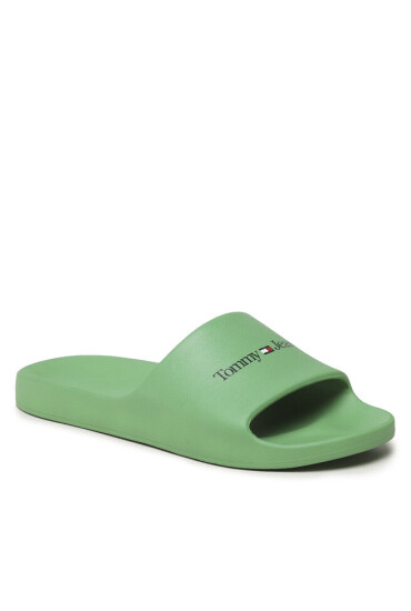 Tommy Jeans Чехли Basic Slide EM0EM01144 Coastal Green LY3 - Mera.bg