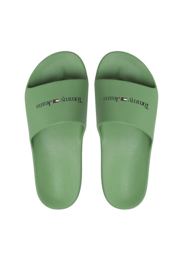 Tommy Jeans Чехли Basic Slide EM0EM01144 Coastal Green LY3 - Mera.bg