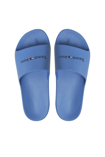 Tommy Jeans Чехли Basic Slide EM0EM01144 Deep Sky Blue C2P - Mera.bg