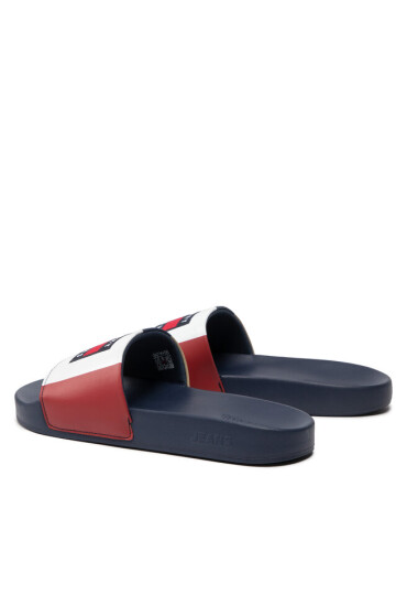 Tommy Jeans Чехли Block Archive Poolslide EM0EM01048 Twilight Navy C87 - Mera.bg