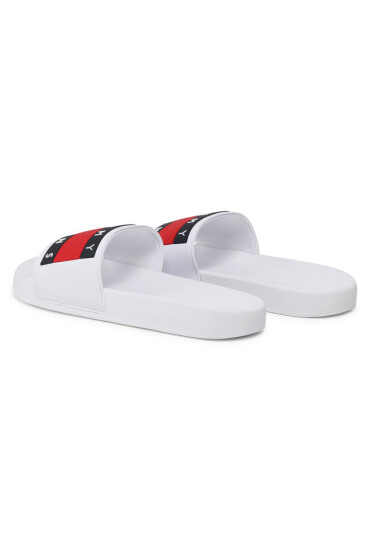Tommy Jeans Чехли Flag Pool Slide EM0EM00689 White YBR - Mera.bg