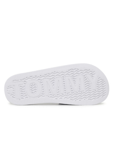 Tommy Jeans Чехли Flag Pool Slide EM0EM00689 White YBR - Mera.bg