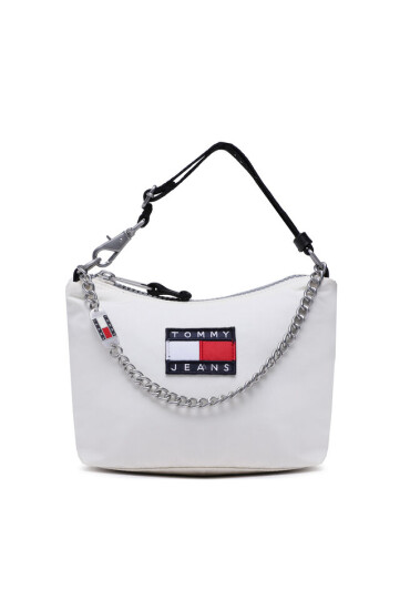 Tommy Jeans Дамска чанта Tjw Heritage Shoulder Bag AW0AW14112 Сив - Mera.bg