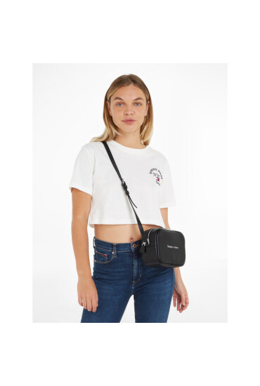 Tommy Jeans Дамска чанта Camera Bag AW0AW15029 Черен - Mera.bg