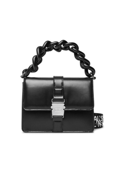 Tommy Jeans Дамска чанта Item Flap Crossover AW0AW14828 Черен - Mera.bg