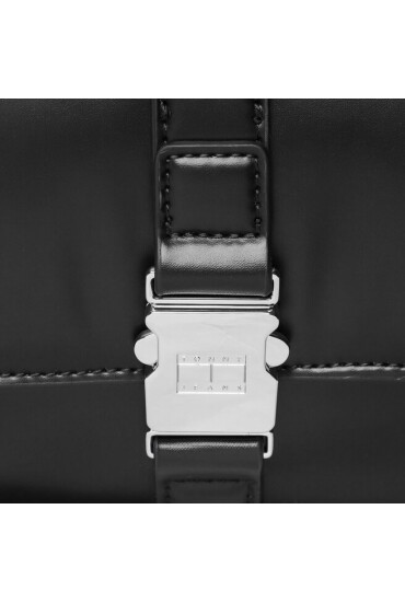 Tommy Jeans Дамска чанта Item Flap Crossover AW0AW14828 Черен - Mera.bg