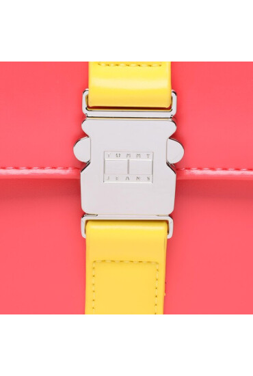 Tommy Jeans Дамска чанта Item Flap Crossover AW0AW14828 Червен - Mera.bg