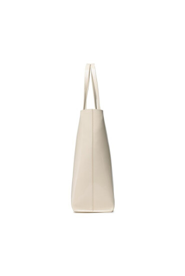 Tommy Jeans Дамска чанта Must North South Patent Tote AW0AW15540 Екрю - Mera.bg