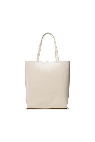 Tommy Jeans Дамска чанта Must North South Patent Tote AW0AW15540 Екрю - Mera.bg