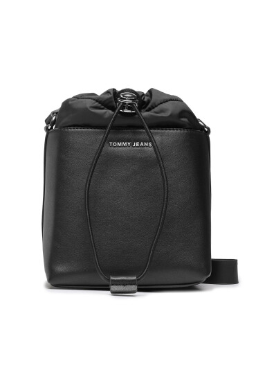 Tommy Jeans Дамска чанта Tjw Academia Bucket Bag AW0AW12545 Черен - Mera.bg