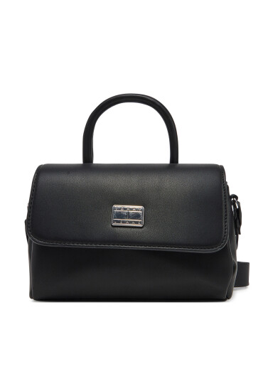 Tommy Jeans Дамска чанта Tjw American Cool Flap Crossover AW0AW17296 Черен - Mera.bg