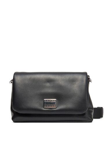 Tommy Jeans Дамска чанта Tjw American Cool Flap Crossover AW0AW17550 Черен - Mera.bg