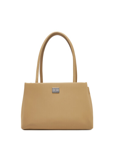 Tommy Jeans Дамска чанта Tjw American Cool Med Tote AW0AW17297 Бежов - Mera.bg