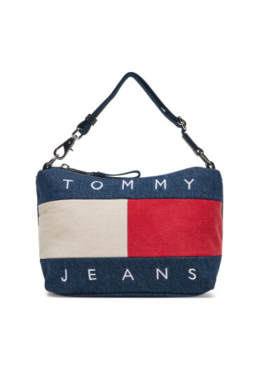 Tommy Jeans Дамска чанта Tjw Archive Denim Shoulder Bag AW0AW18213 Син - Mera.bg