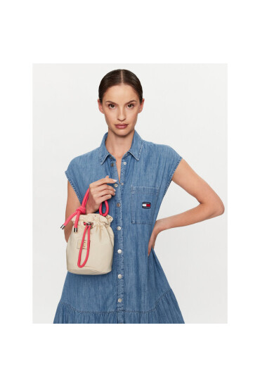 Tommy Jeans Дамска чанта Tjw Beach Summer Bucket Bag AW0AW14582 ACI - Mera.bg