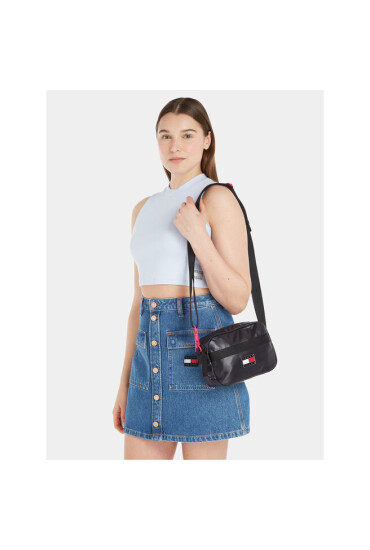 Tommy Jeans Дамска чанта Tjw Black Ink Camera AW0AW15424 Черен - Mera.bg