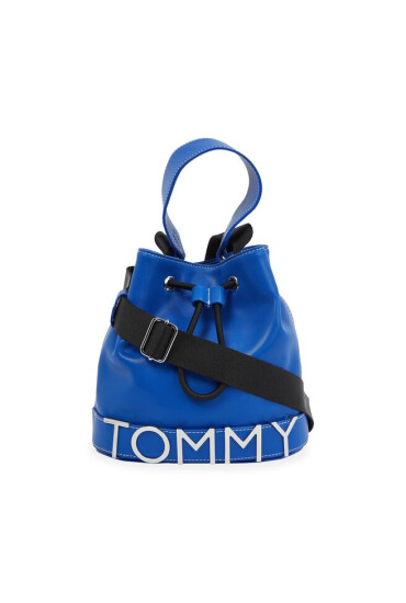 Tommy Jeans Дамска чанта Tjw Bold Bucket Bag AW0AW15430 Ultra Blue C66 - Mera.bg