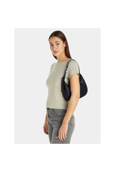 Tommy Jeans Дамска чанта Tjw Bold Shoulder Bag AW0AW15433 Black BDS - Mera.bg