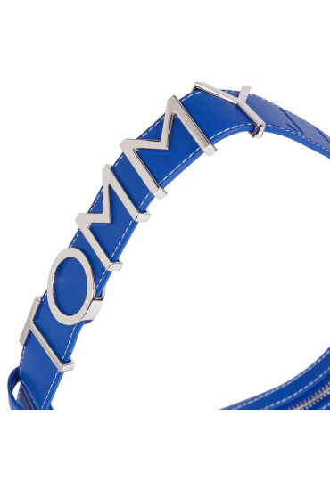 Tommy Jeans Дамска чанта Tjw Bold Shoulder Bag AW0AW15433 Син - Mera.bg
